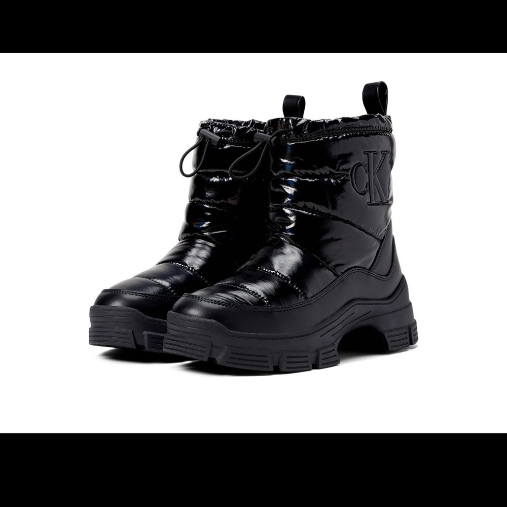 Women Calvin Klein Winter Boots Sz 8